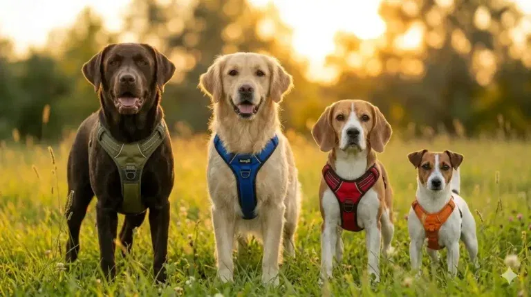 Das beste Geschirr für ziehende Hunde