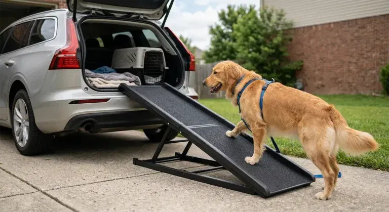 Hunderampe fürs Auto im Test: Gelenkschutz statt Tierarztkosten