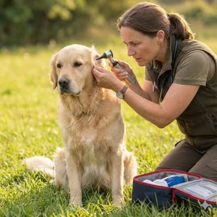 Ohrenentzündung beim Hund